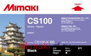 Сольвентные чернила CS100 2000 мл Mimaki CS100-K-BB-1 Black