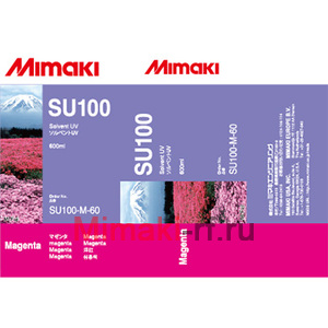 Latex-SUV чернила SU100 600 мл Mimaki SU100-M-60-1 Magenta