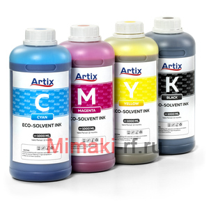 Экосольвентные чернила ARTIX CMYK 4L