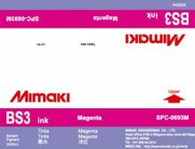 Сольвентные чернила BS3 2000 мл Mimaki SPC-0693M Magenta